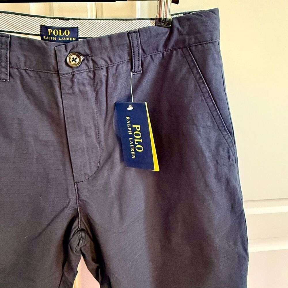 NWT Polo Ralph Lauren Performance shorts.  In navy blue Size 34 - Picture 6 of 7